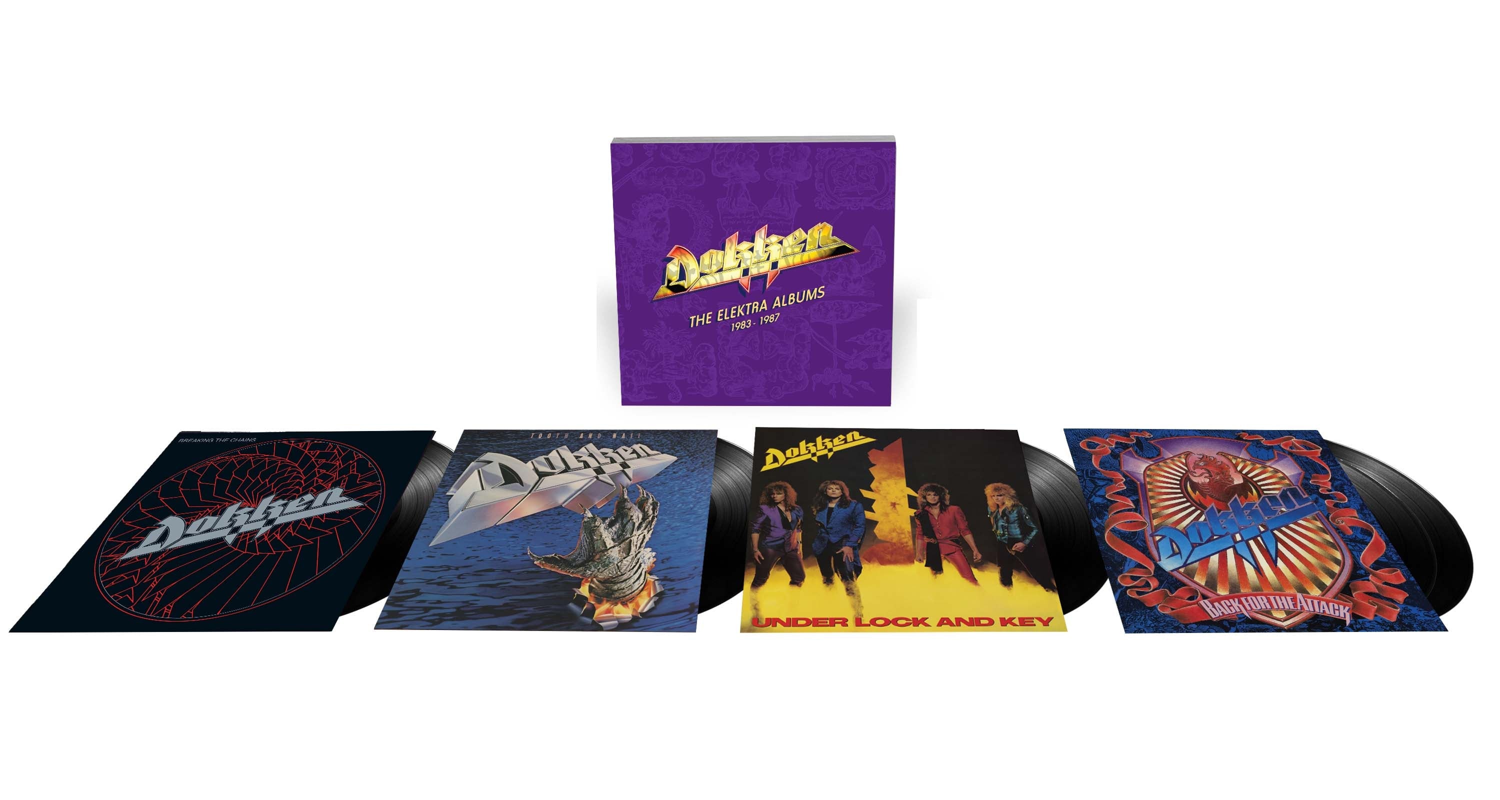 DOKKEN 'THE ELEKTRA ALBUM BOX' 4LP BOX SET