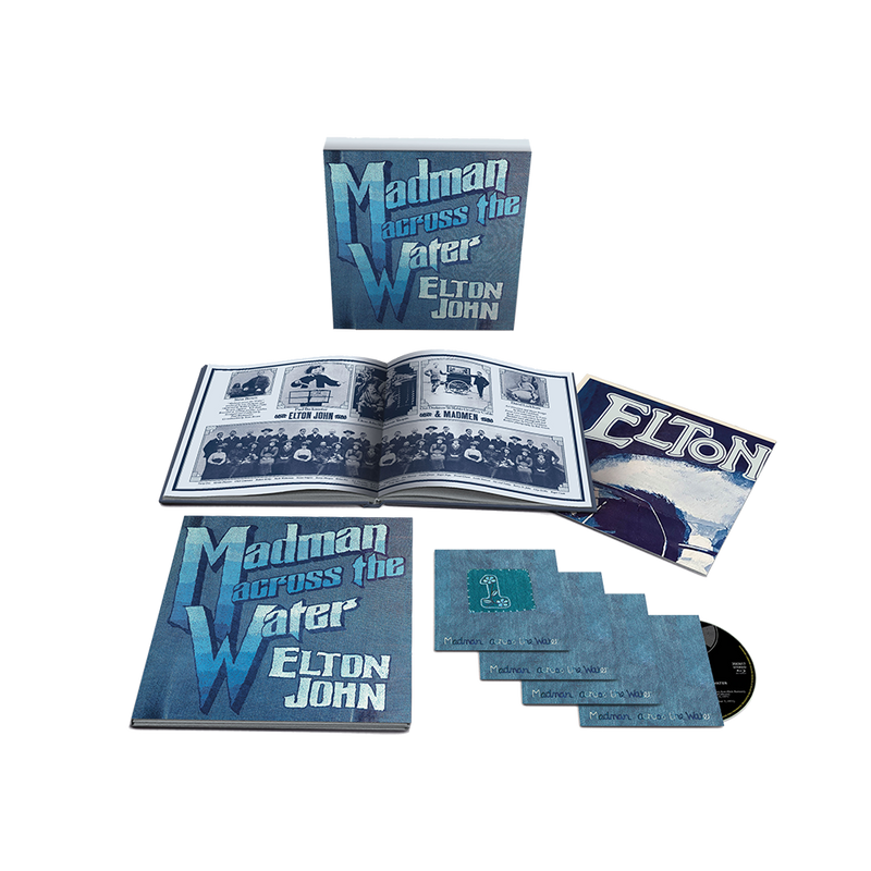 ELTON JOHN 'MADMAN ACROSS THE WATER' 3CD + Blu-Ray (Super Deluxe, 50th Anniversary)