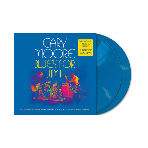 GARY MOORE 'BLUES FOR JIMI: LIVE IN LONDON' LP (Blue Vinyl)