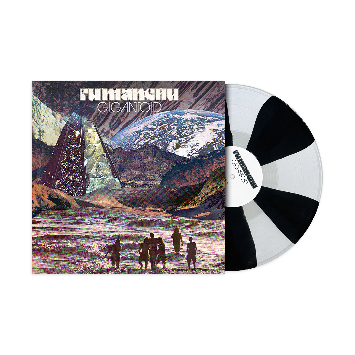 FU MANCHU ‘GIGANTOID’ LP (Limited Edition — Only 125 Made, Clear & Black Cornetto Vinyl)