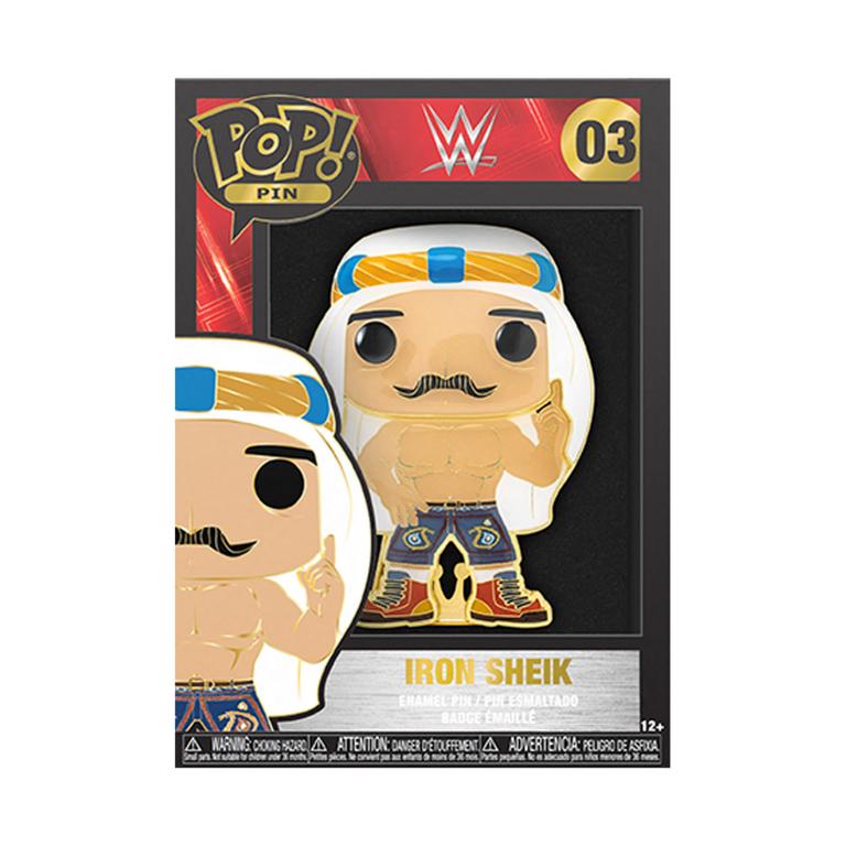 WWE THE IRON SHEIK #43 FUNKO POP! PINS FIGURE