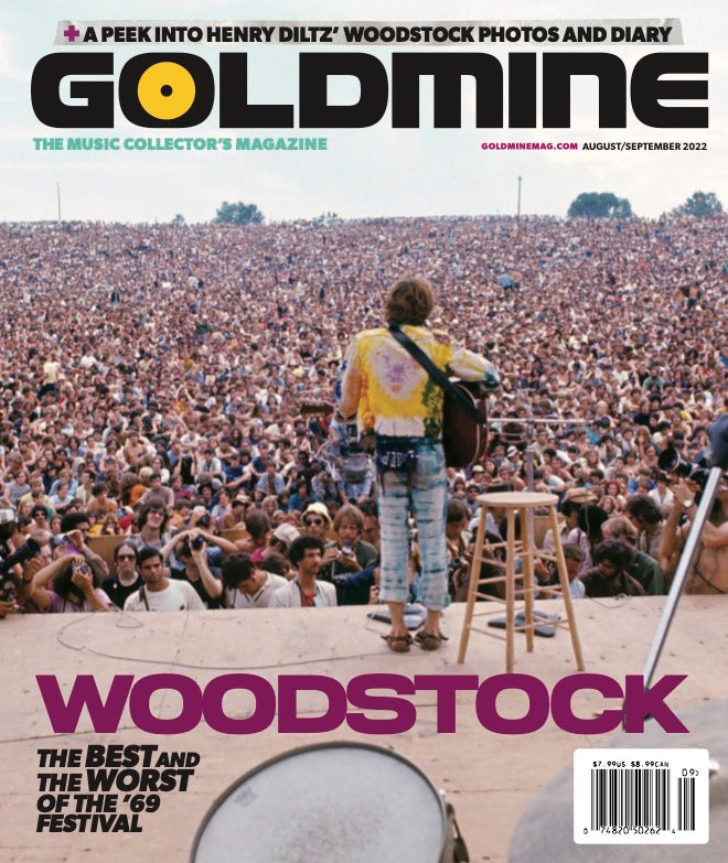 GOLDMINE MAGAZINE: WOODSTOCK COVER EDITION - AUG/SEPT 2022