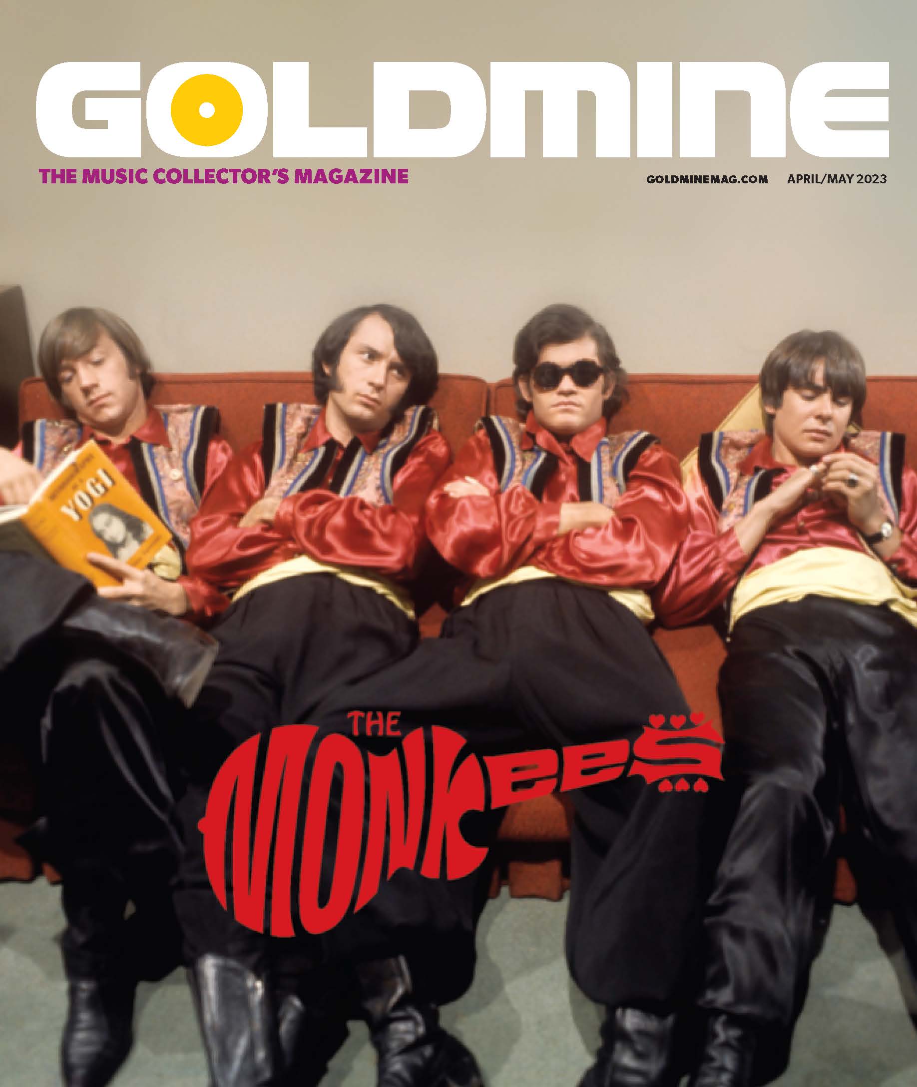 GOLDMINE MAGAZINE: APRIL/MAY 2023 ISSUE ALT COVER FEATURING MONKEES - HAND-NUMBERED SLIPCASE + PRINT