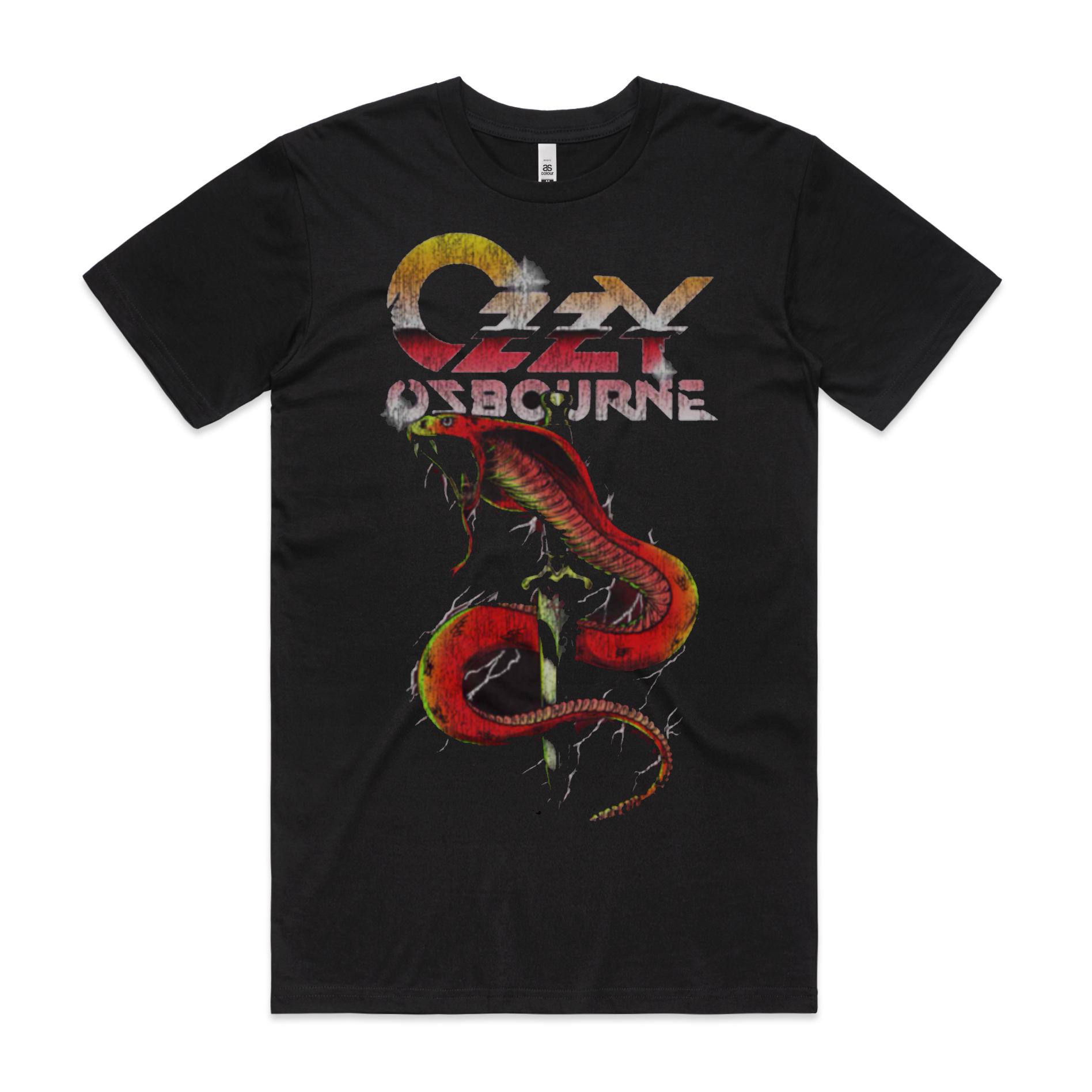 OZZY OSBOURNE 'VINTAGE SNAKE' T-SHIRT