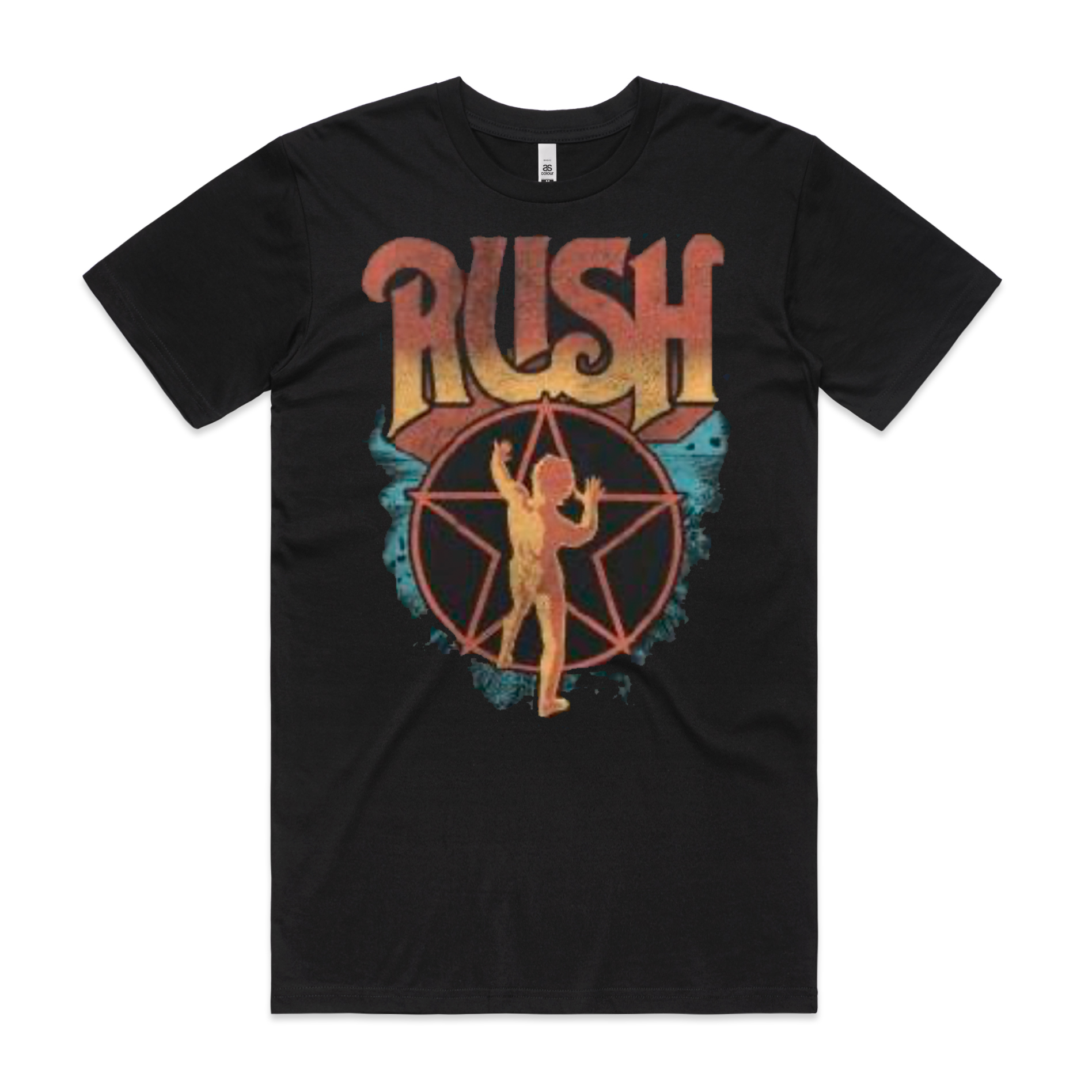 RUSH 'OMBRE STARMAN' T-SHIRT