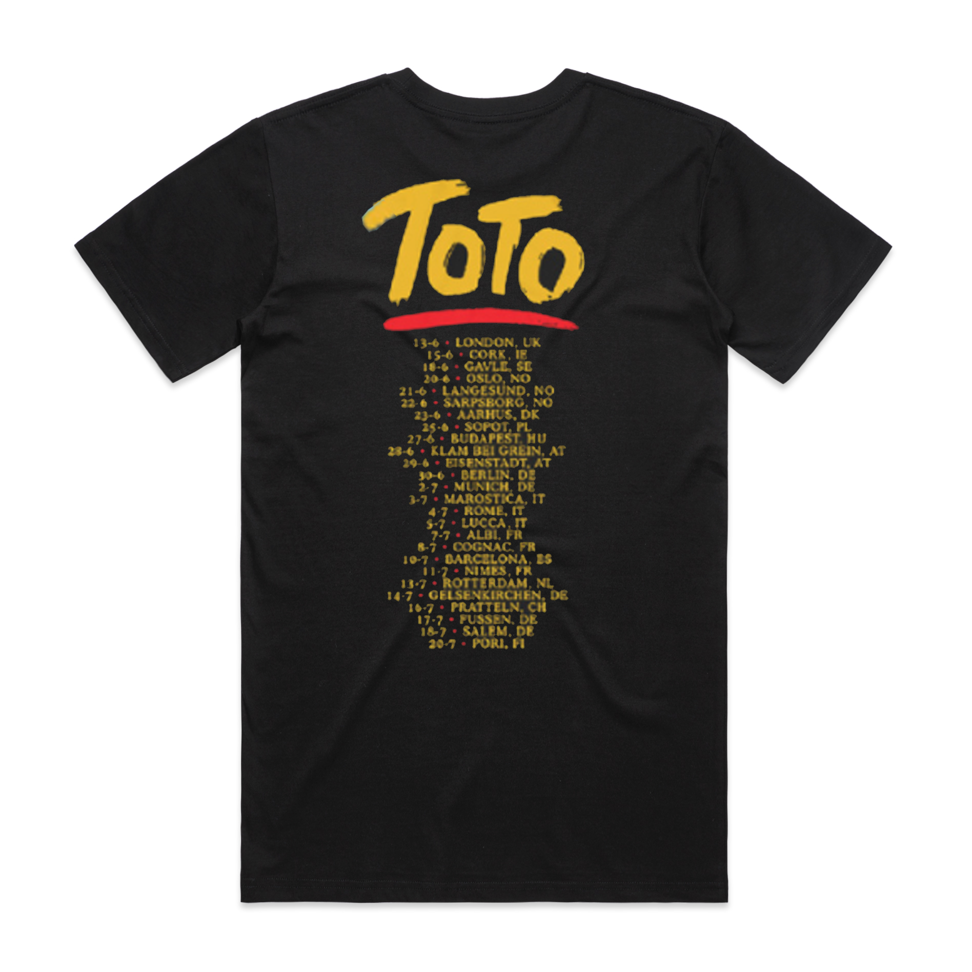 TOTO 'AFRICA' T-SHIRT