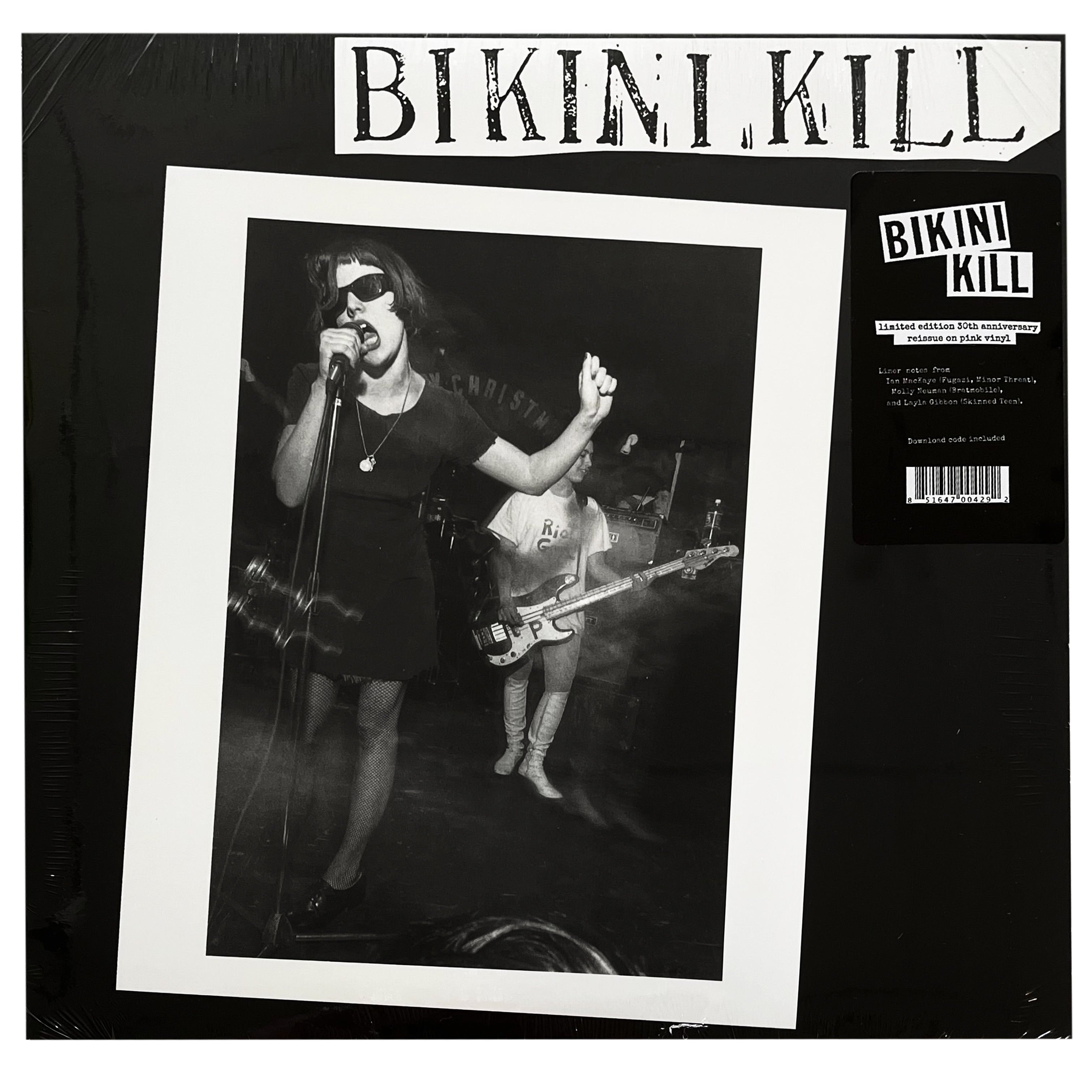 BIKINI KILL 'BIKINI KILL' 12" EP (30th Anniversary Pink Vinyl)