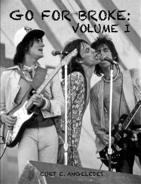 THE ROLLING STONES: GO FOR BROKE: VOLUME 1 PHOTO BOOK