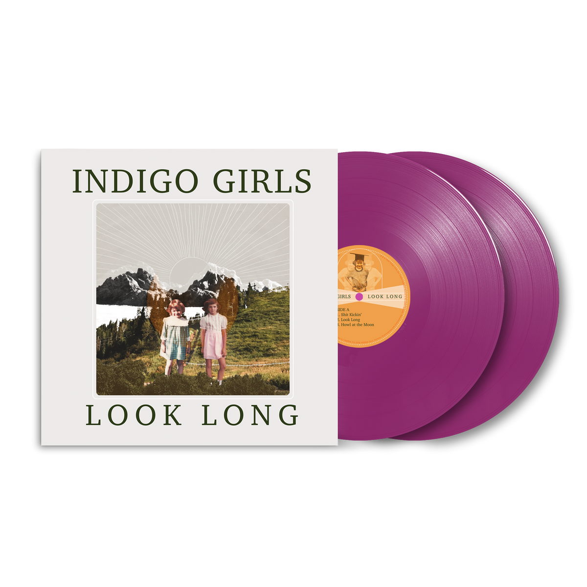 INDIGO GIRLS 'LOOK LONG' 2LP (Violet Vinyl)