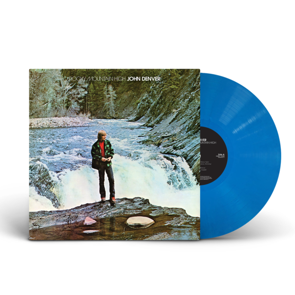 JOHN DENVER 'ROCKY MOUNTAIN HIGH LP (50th Anniversary Edition, Transparent Blue Vinyl)