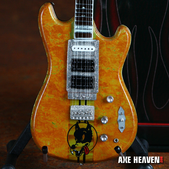 GRATEFUL DEAD - JERRY GARCIA - WOLF MINI GUITAR