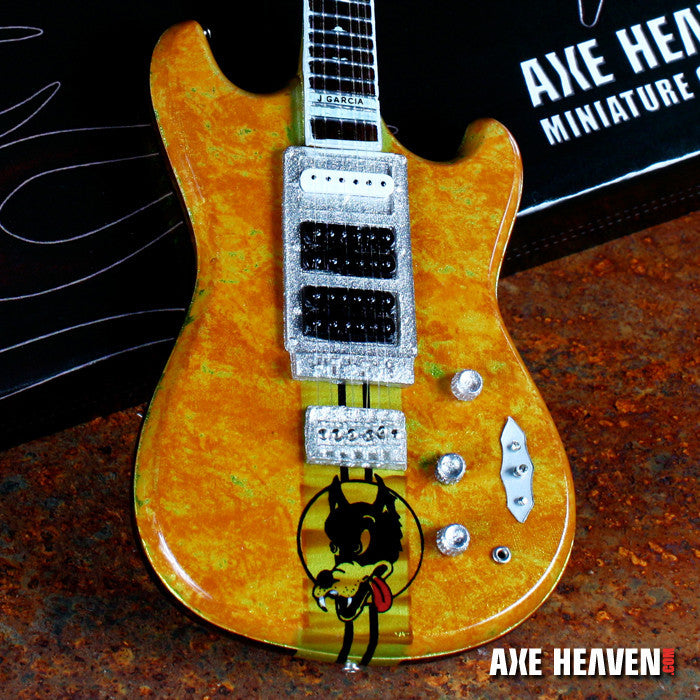 THE GRATEFUL DEAD - JERRY GARCIA - WOLF MINI GUITAR