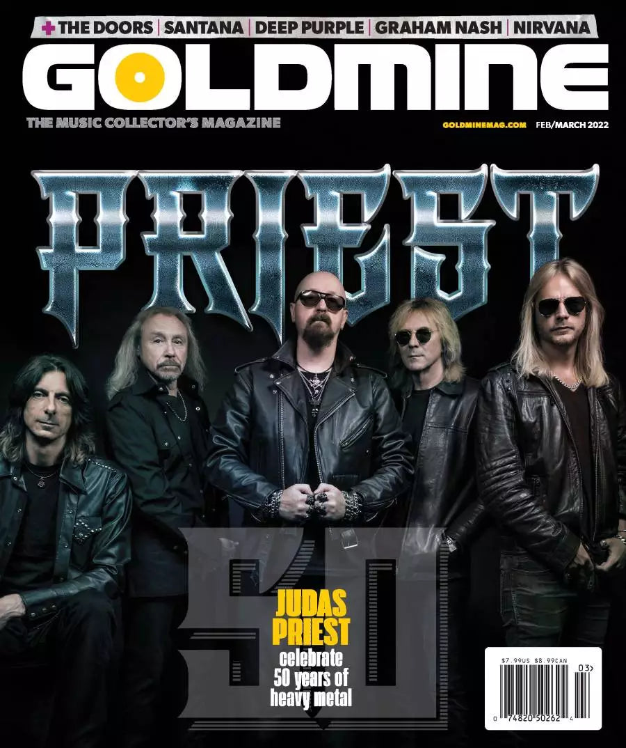 GOLDMINE MAGAZINE: FEB/MARCH 2022 FEATURING JUDAS PRIEST