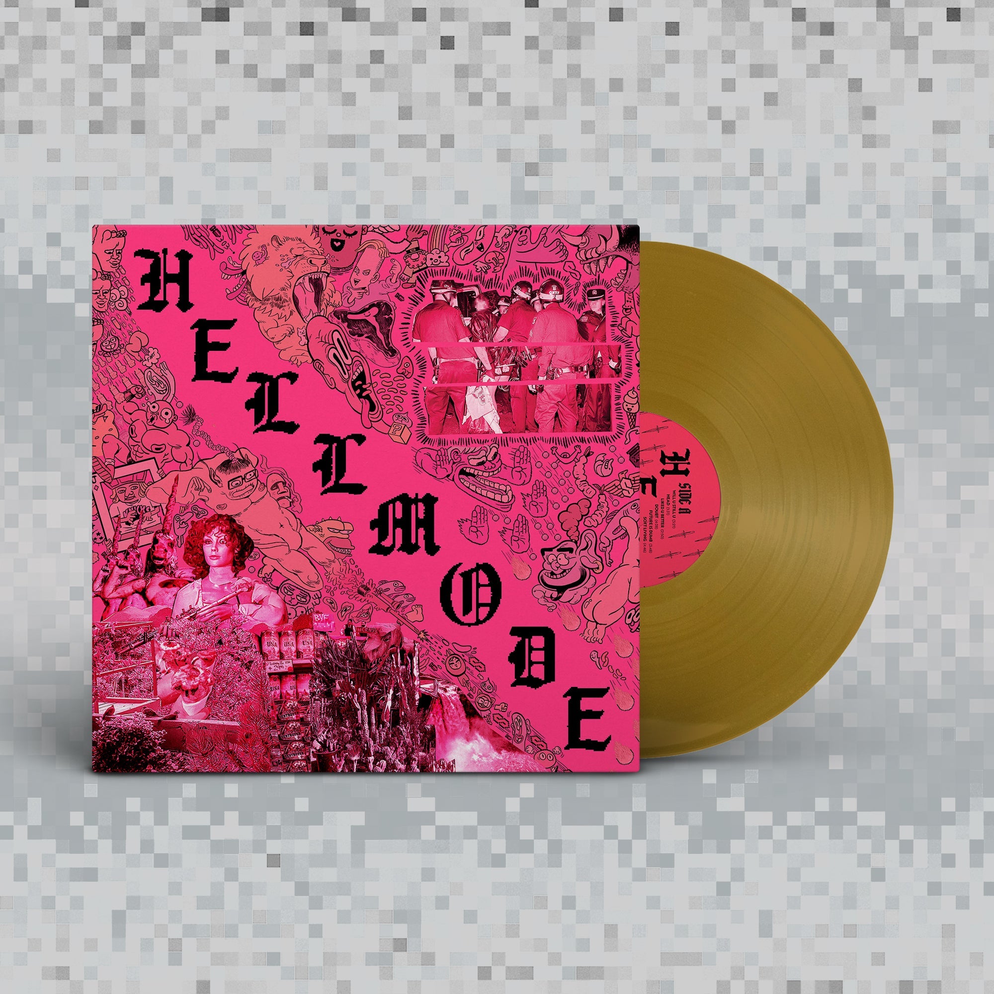 JEFF ROSENSTOCK 'HELLMODE' LP (Limited Edition – Only 350 Made, Opaque Gold Vinyl)