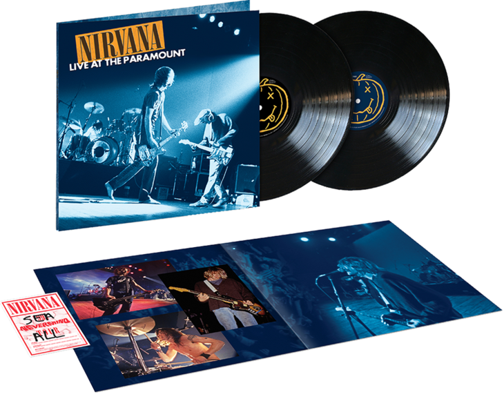 NIRVANA 'LIVE AT THE PARAMOUNT' 2xLP