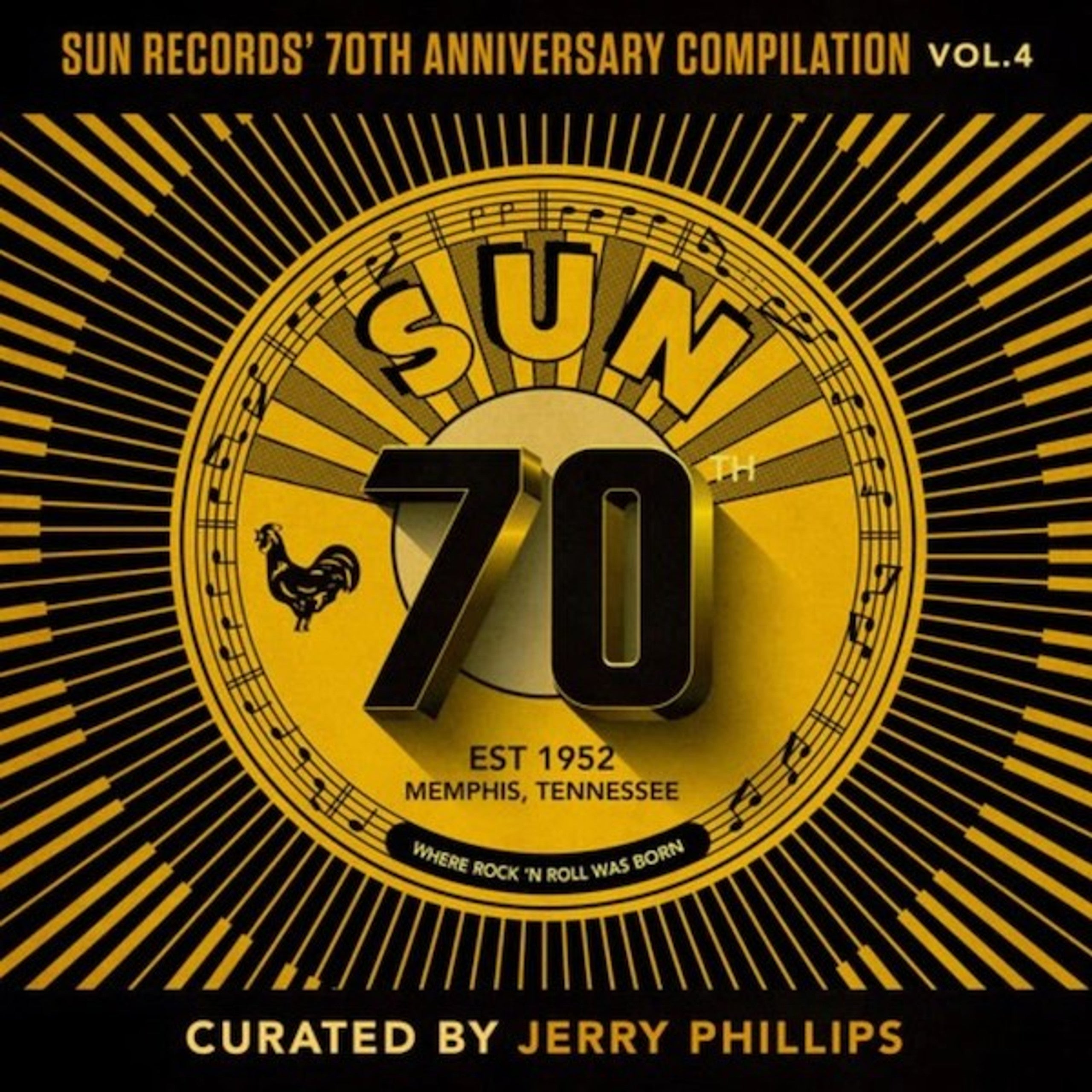 VARIOUS ARTISTS 'SUN RECORDS' 70TH ANNIVERSARY COMPILATION, VOL. 4' LP