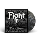 FIGHT 'WAR OF WORDS' LIMITED-EDITION GRAY BLACK & WHITE MARBLE LP – ONLY 300 MADE