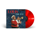 LOUIS ARMSTRONG 'LOUIS WISHES YOU A COOL YULE' LP (Red Vinyl)