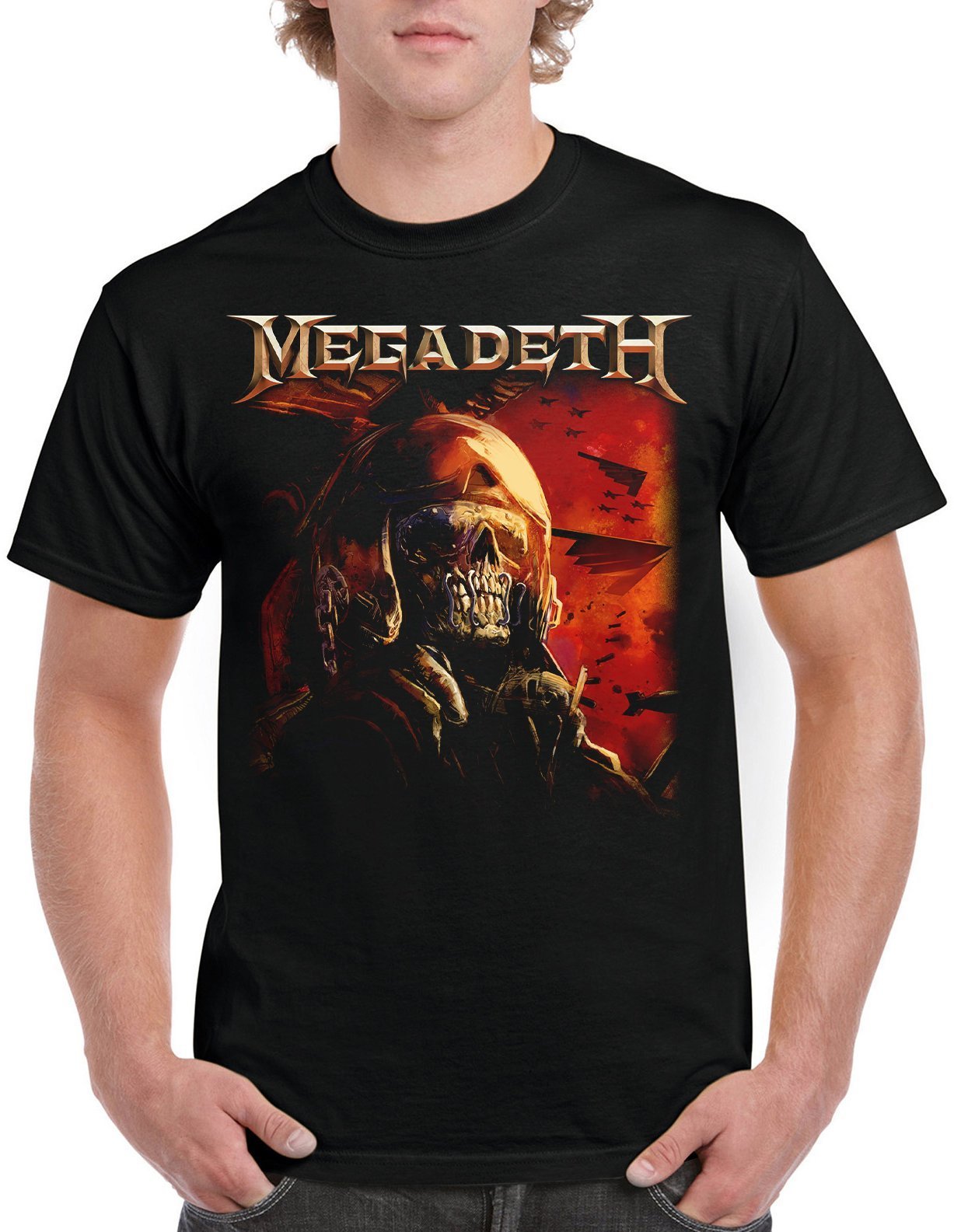 MEGADETH 'FIGHTER PILOT' T-SHIRT