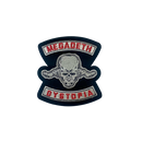 MEGADETH DYSTOPIA EMBROIDERED PATCH
