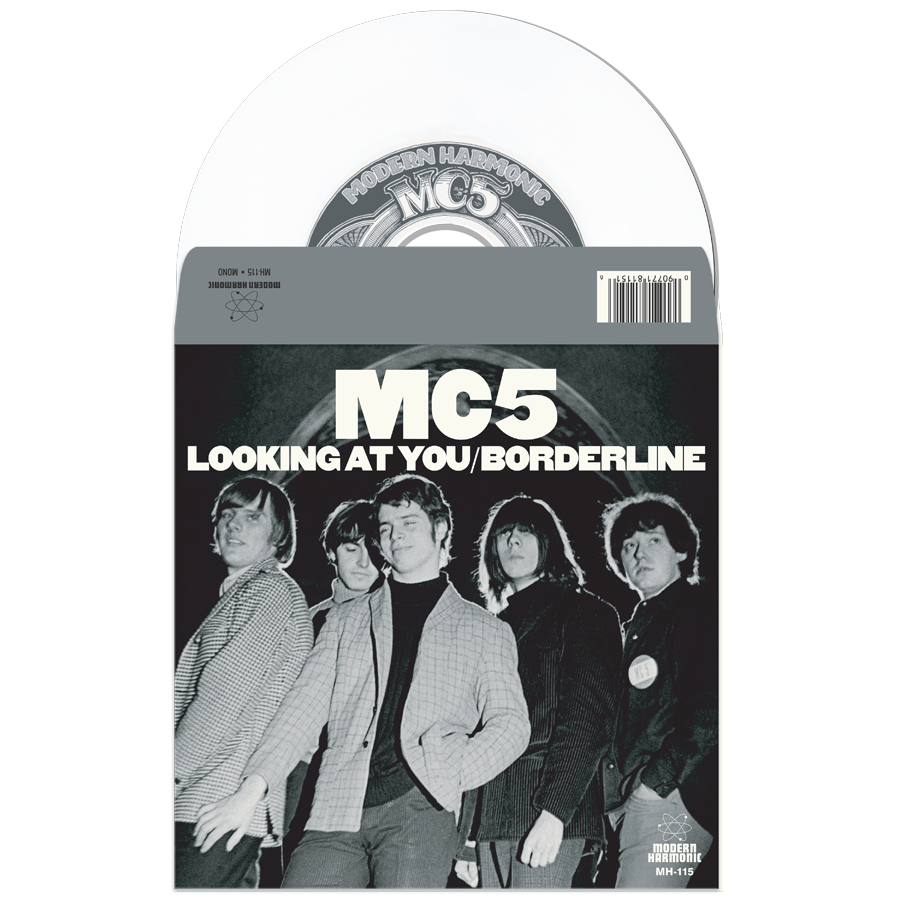 MC5 'LOOKING AT YOU / BORDERLINE' 7" SINGLE (WHITE VINYL)