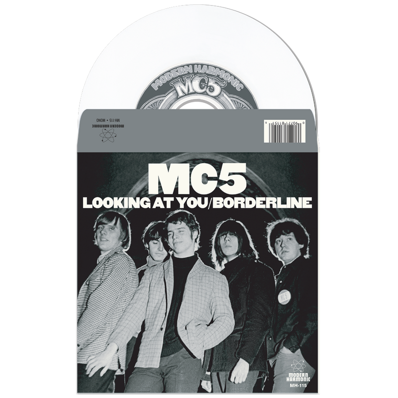 MC5 'LOOKING AT YOU / BORDERLINE' 7" SINGLE (WHITE VINYL)