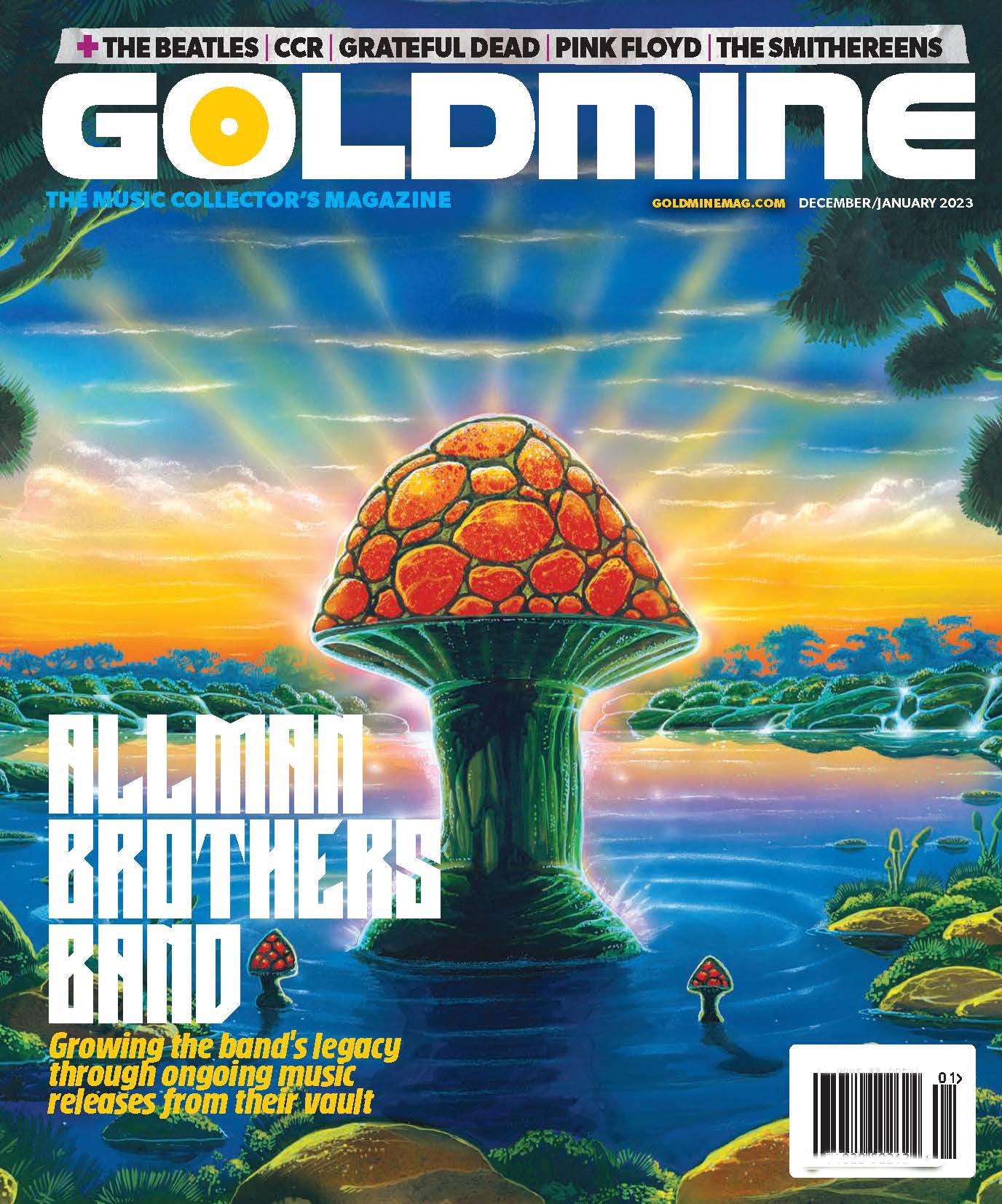 GOLDMINE MAGAZINE: THE ALLMAN BROTHERS BAND COVER EDITION - DEC/JAN 2023