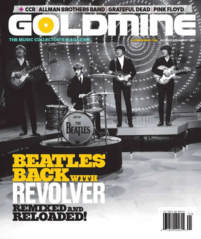 GOLDMINE MAGAZINE: THE BEATLES 'REVOLVER' COVER EDITION - DEC/JAN 2023