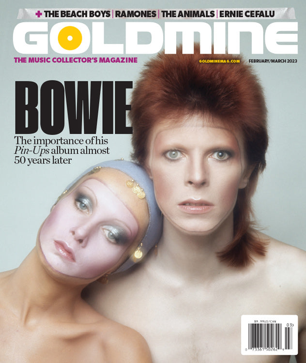 GOLDMINE MAGAZINE: DAVID BOWIE COVER EDITION – FEB/MAR 2023
