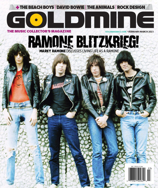 GOLDMINE MAGAZINE: RAMONES COVER EDITION – FEB/MAR 2023