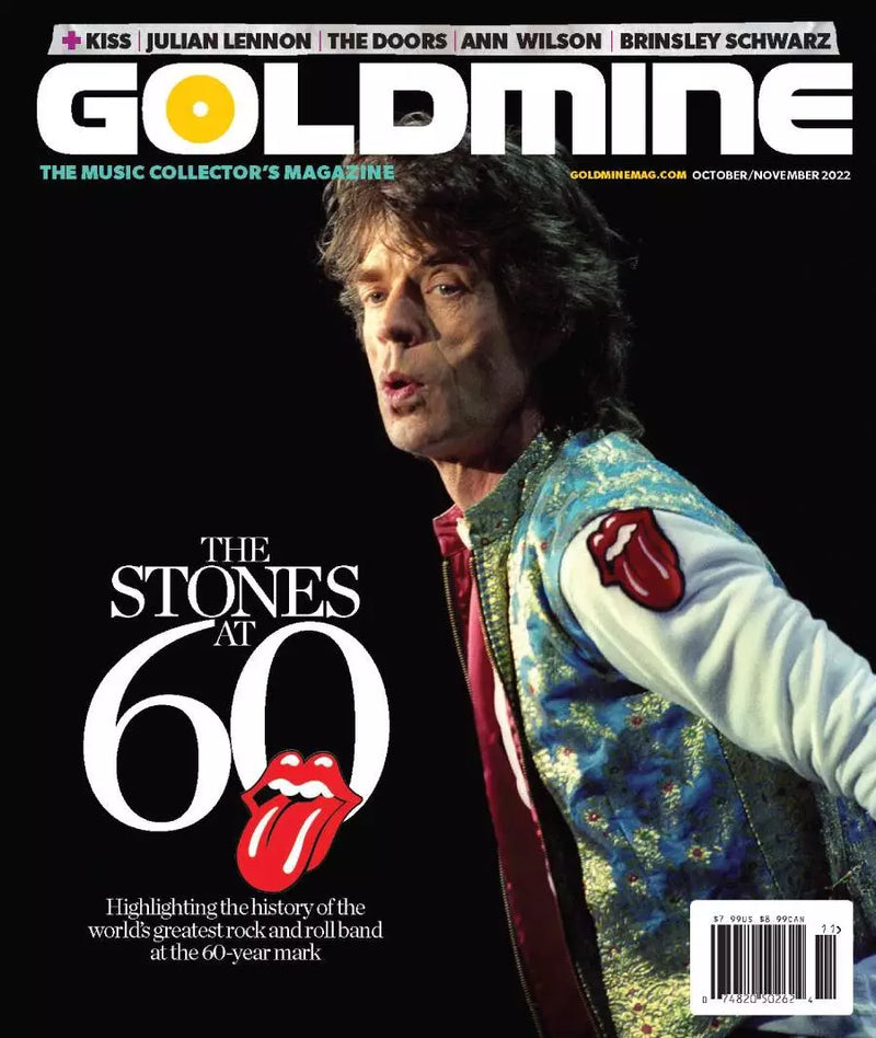 GOLDMINE MAGAZINE: OCT/NOV 2022 ISSUE FEATURING THE ROLLING STONES