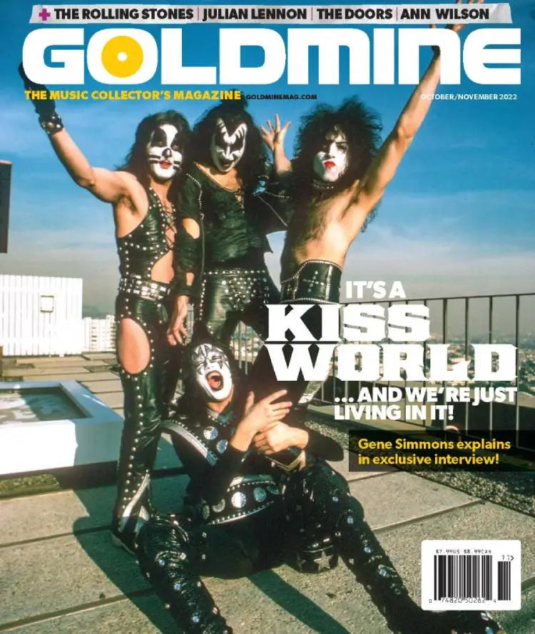 GOLDMINE MAGAZINE: OCT/NOV 2022 ISSUE FEATURING KISS