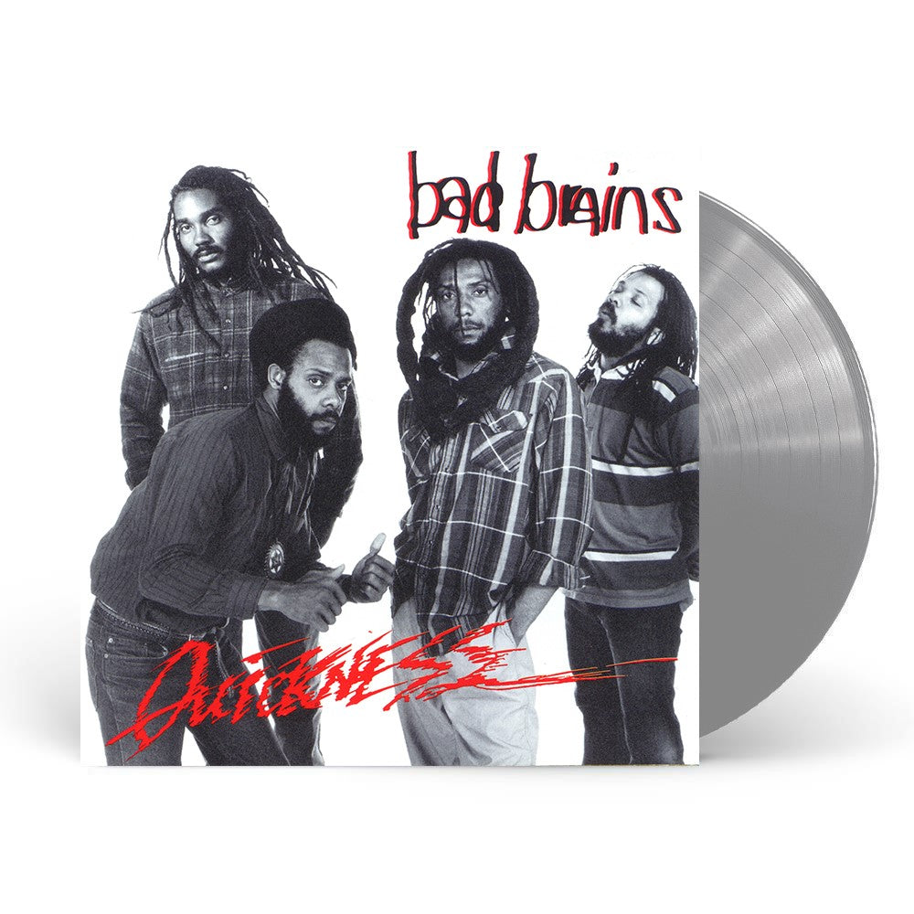 BAD BRAINS 'QUICKNESS' LP (Silver Vinyl)