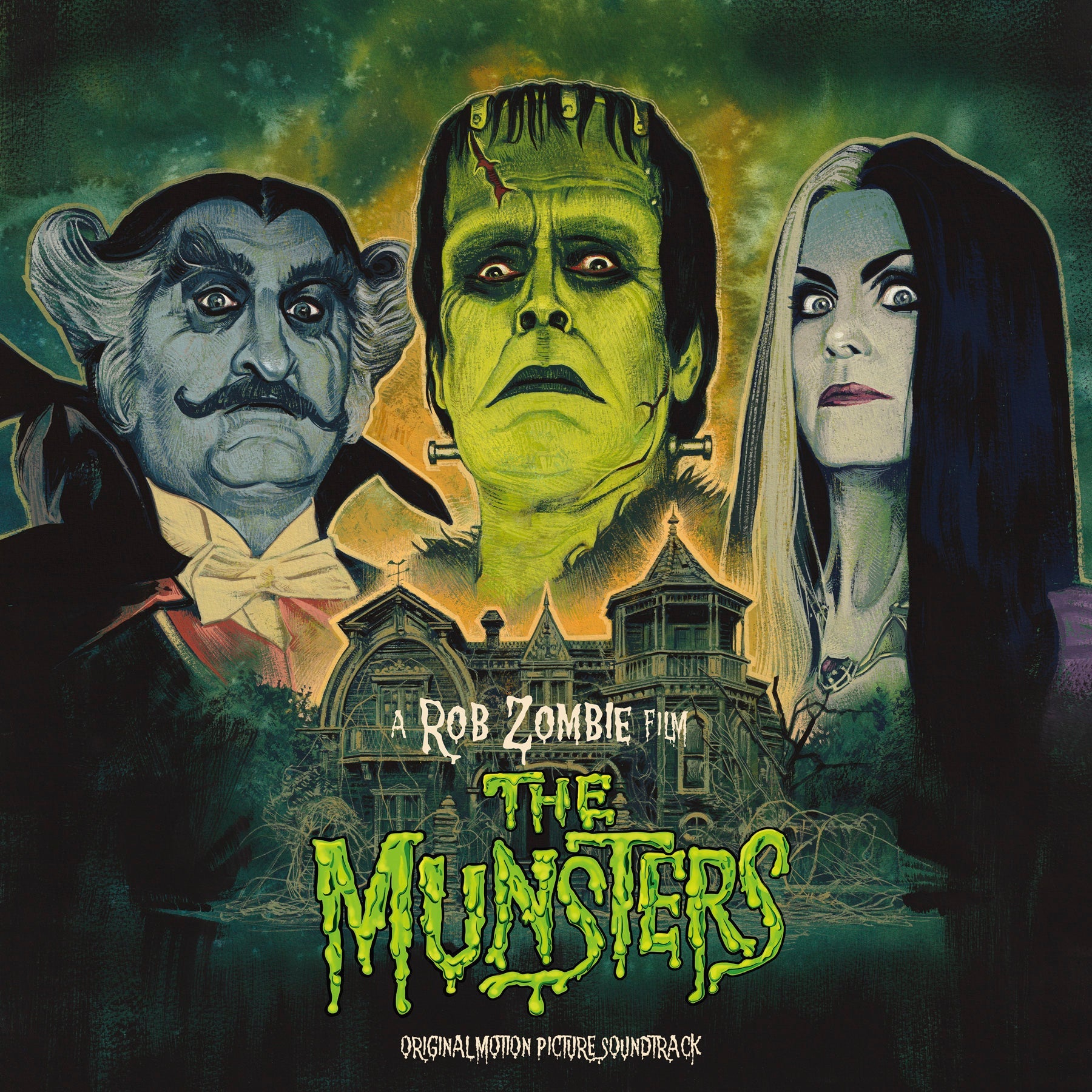 ROB ZOMBIE 'THE MUNSTERS' ORIGINAL SOUNDTRACK 2LP (Colored Vinyl)