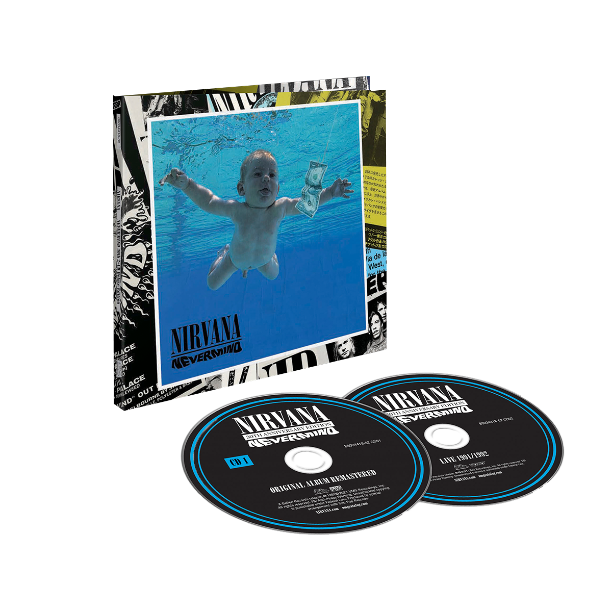 NIRVANA 'NEVERMIND' 2CD (30th Anniversary)