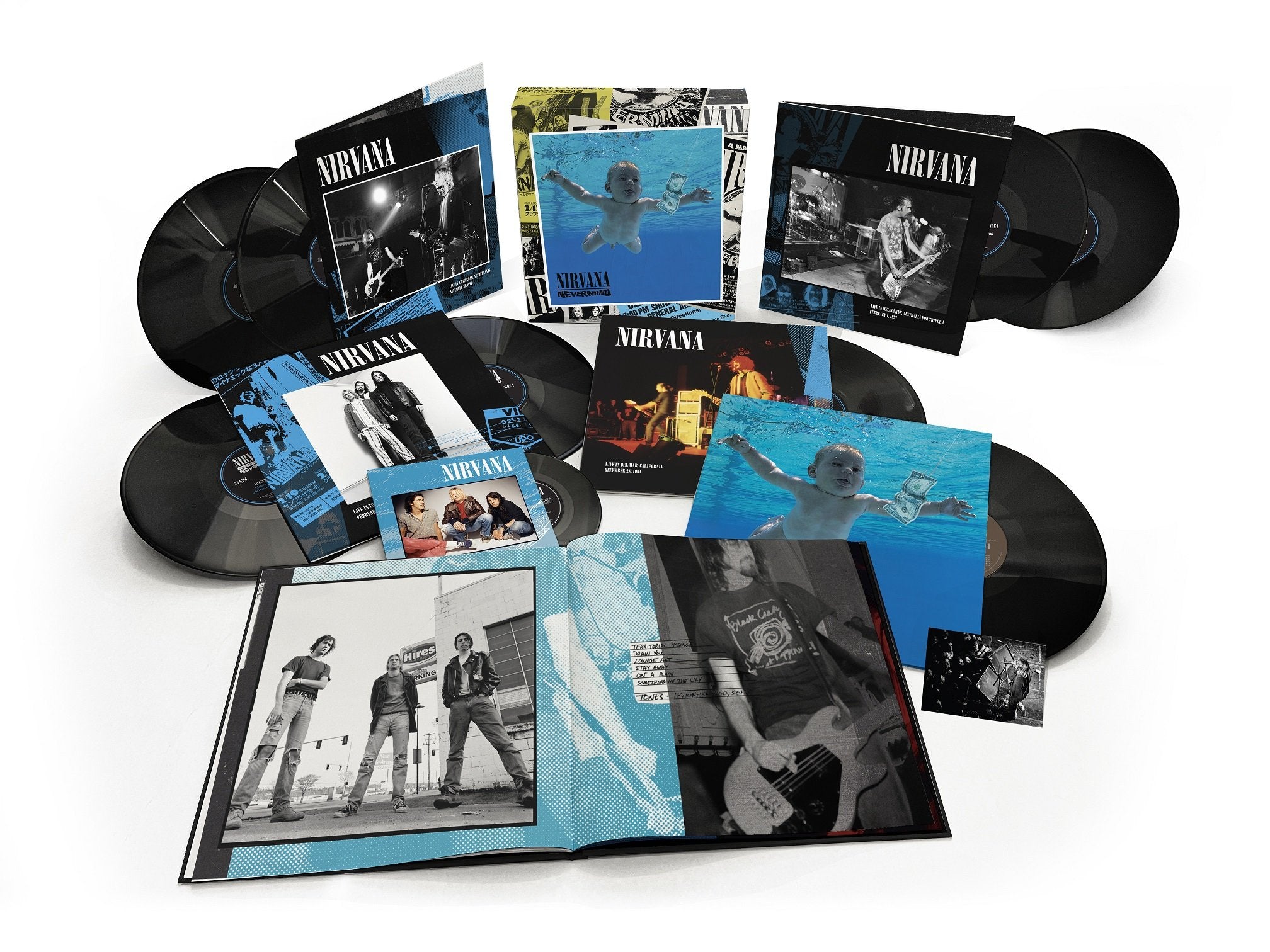 NIRVANA 'NEVERMIND' SUPER DELUXE 8xLP + 7" (30th Anniversary)