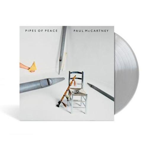 PAUL MCCARTNEY 'PIPES OF PEACE' LP (Silver Vinyl)