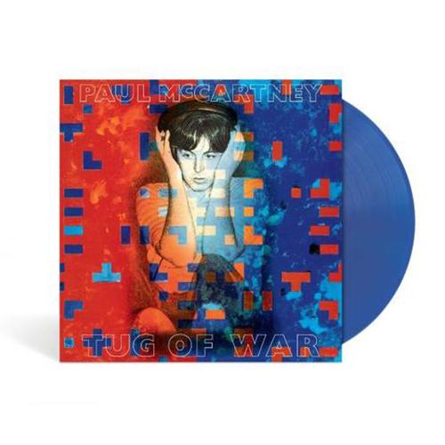 PAUL MCCARTNEY 'TUG OF WAR' LP (Blue Vinyl)