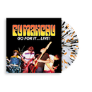 FU MANCHU ‘GO FOR IT...LIVE’ 2LP (Limited Edition — Only 250 Made, Clear With White, Orange, & Black Splatter Vinyl)