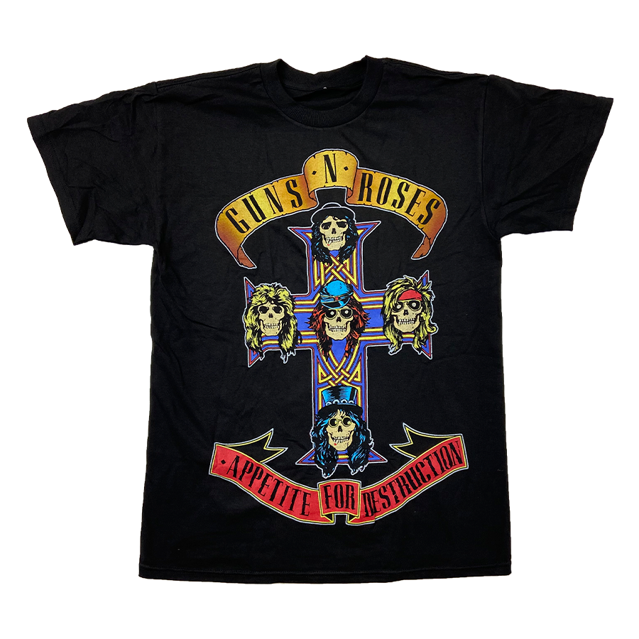 GUNS N ROSES 'APPETITE FOR DESTRUCTION' T-SHIRT