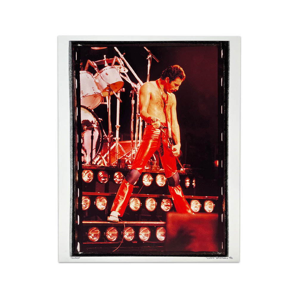 QUEEN - FREDDIE MERCURY 16" x 20" LIMITED EDITION PHOTO PRINT