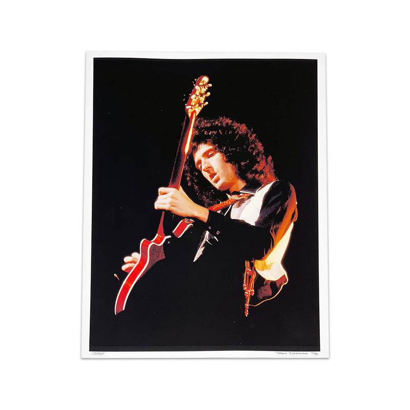 QUEEN - BRIAN MAY 16" x 20" LIMITED EDITION PHOTO PRINT