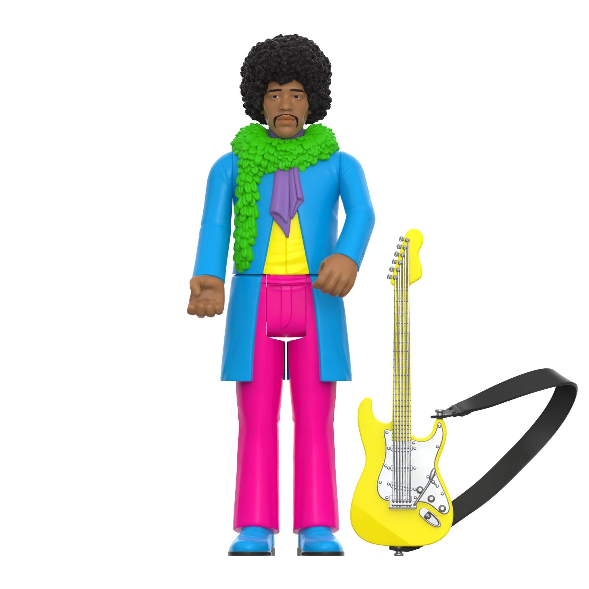 JIMI HENDRIX ARE YOU EXPERIENCED (BLACKLIGHT) REACTION FIGURE