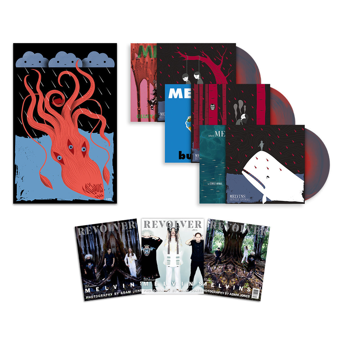 REVOLVER x MELVINS 40th ANNIVERSARY MEGA BUNDLE