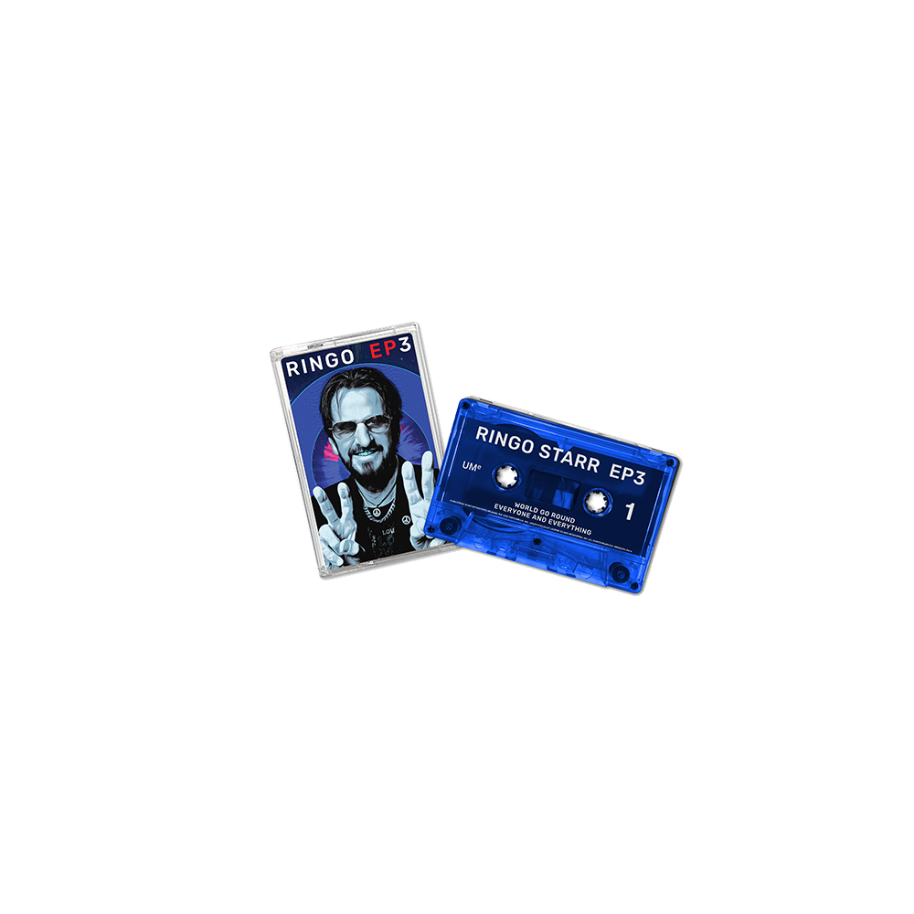 RINGO STARR 'EP3' CASSETTE (Translucent Royal Blue)