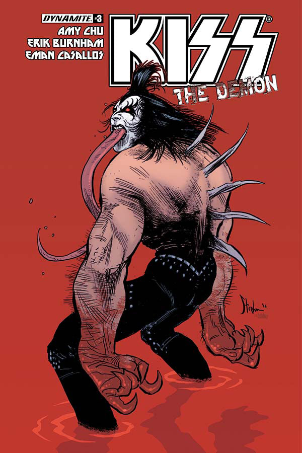 KISS THE DEMON #3 (COVER A STRAHM) COMIC BOOK