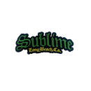 SUBLIME LONG BEACH LOGO EMBROIDERED PATCH