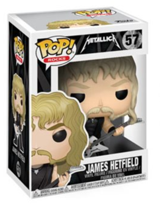 JAMES HETFIELD FUNKO POP! ROCKS FIGURE