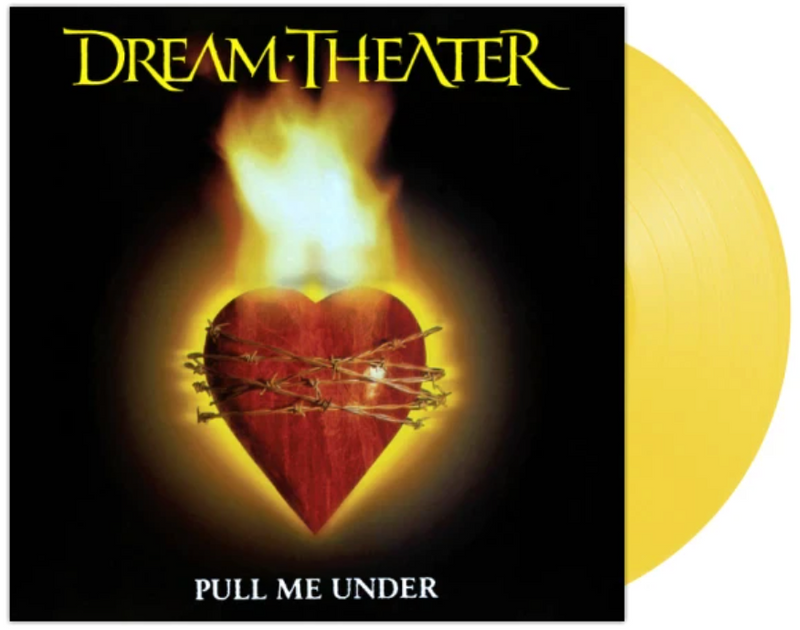 DREAM THEATER 'PULL ME UNDER' TRANSLUCENT YELLOW 12" LP
