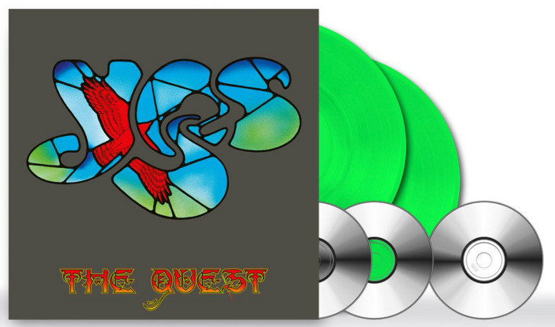 YES 'THE QUEST' LIMITED-EDITION 2LP + 2CD + BLU-RAY BOX SET